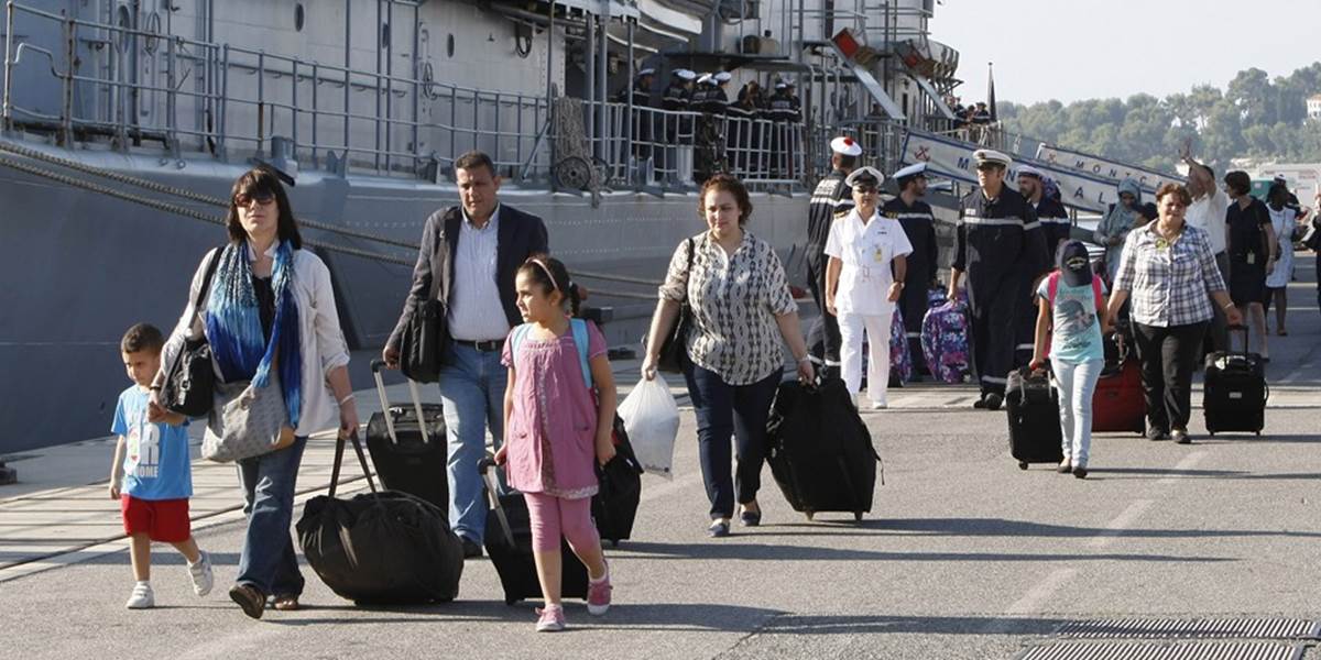 Slováci utekajú z Líbye, pomáha im Poľsko i Taliansko