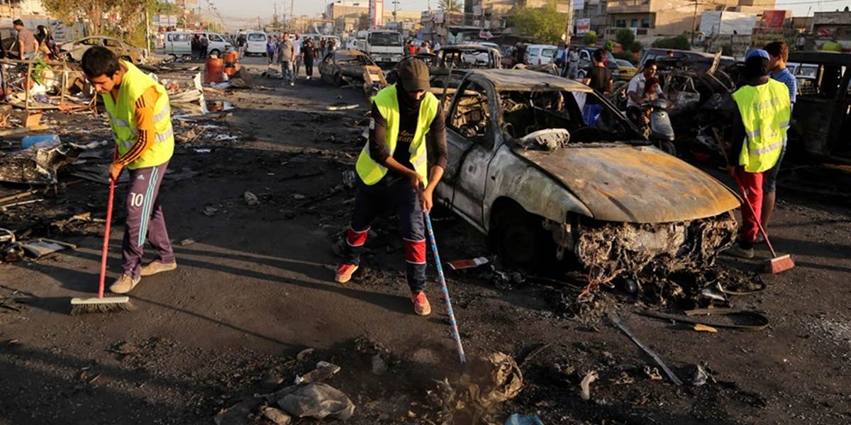 Pri samovražednom útoku v Bagdade zahynulo najmenej 14 ľudí