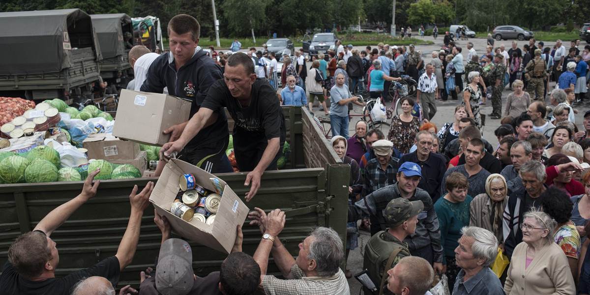 OSN sa obáva ruskej humanitárnej pomoci pre Ukrajinu