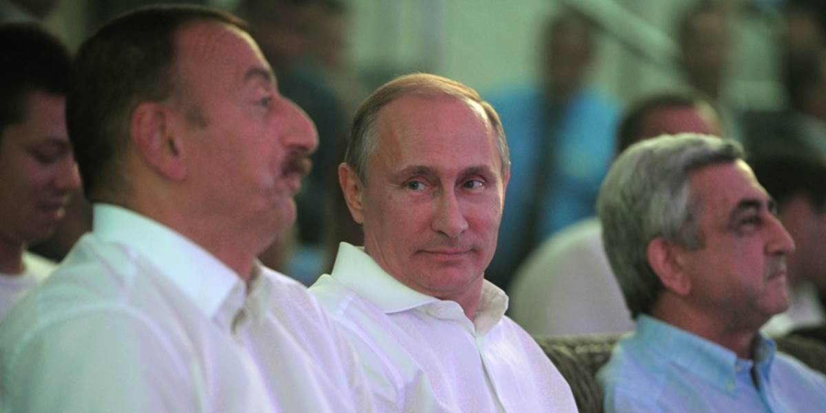 Putin hovoril s lídrami Azerbajdžanu a Arménska o Náhornom Karabachu