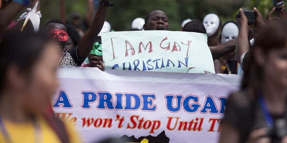 V meste Entebbe sa konal prvý pochod homosexuálnych osôb