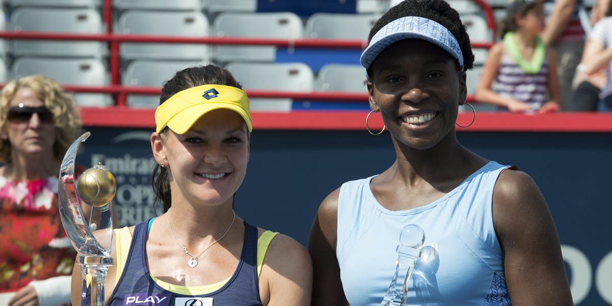 WTA Montreal: Agnieszka Radwanská tretíkrát v rade zdolala Venus Williamsovú