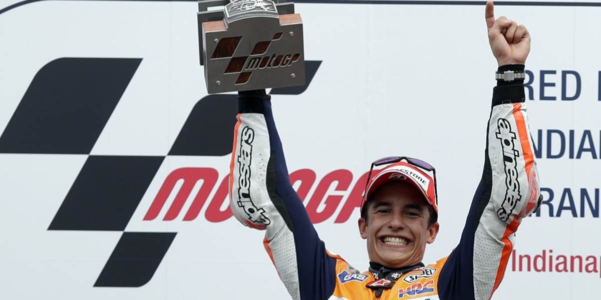 Márquez si v MotoGP podmanil aj Indianapolis