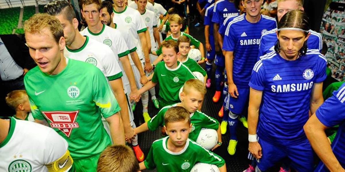 Chelsea pokrstila nový štadión Ferencvárosu