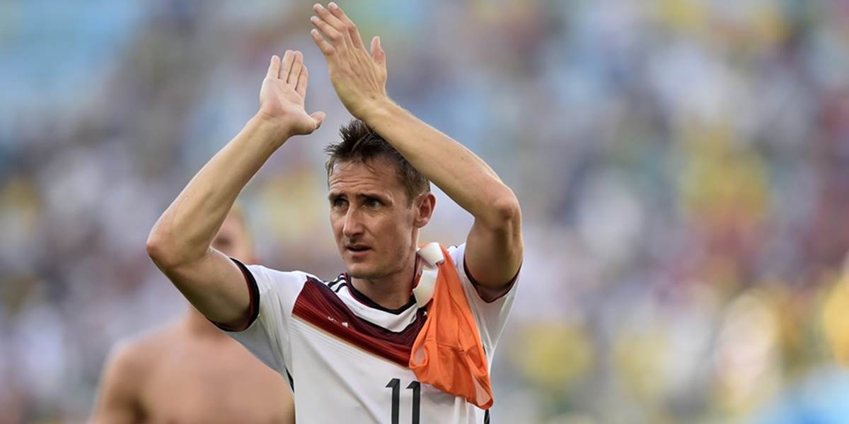 Klose ukončil reprezentačnú kariéru: Neexistuje lepší čas na rozlúčku