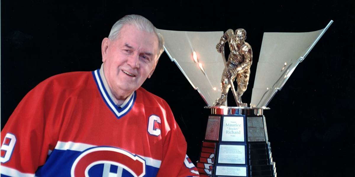 NHL: Maurice Richard najlepším v histórii Canadiens