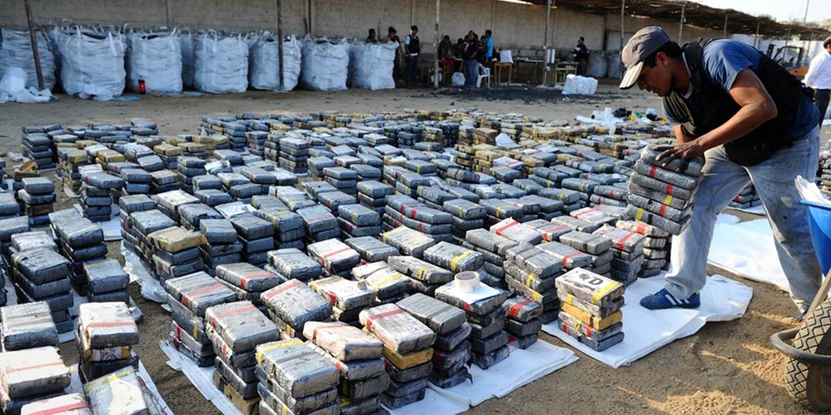 Obrovský úlovok: Polícia zaistila v Peru 3,3 tony kokaínu!