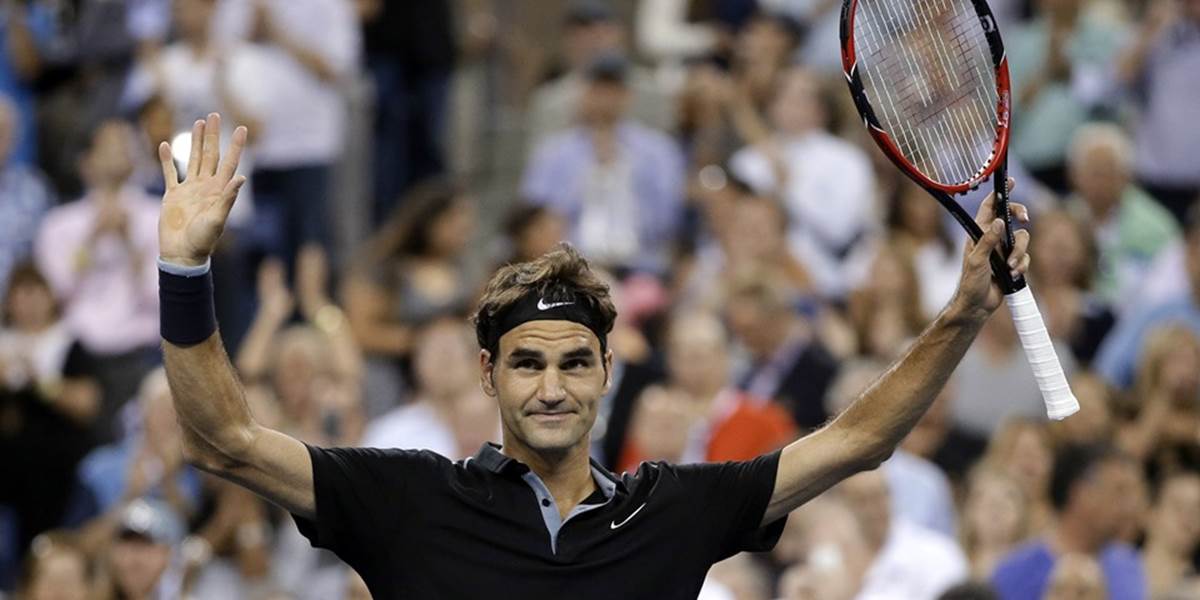 US Open: Federer aj pred očami idolu Jordana do 2. kola