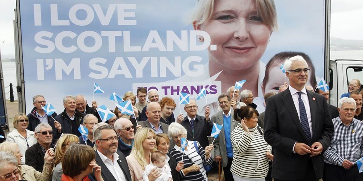 Za odchod z Británie stále viac Škótov