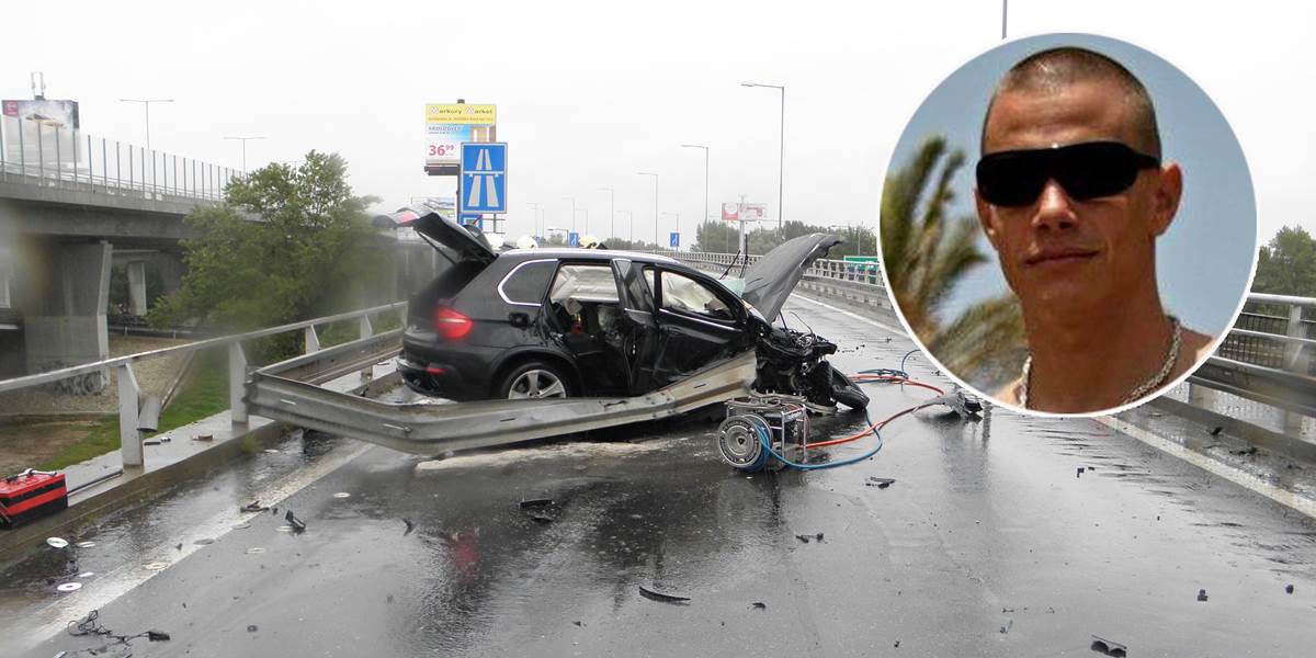 FOTO Tragická nehoda v Petržalke: Michal na BMW X5 narazil do zvodidiel, šialenú jazdu neprežil!