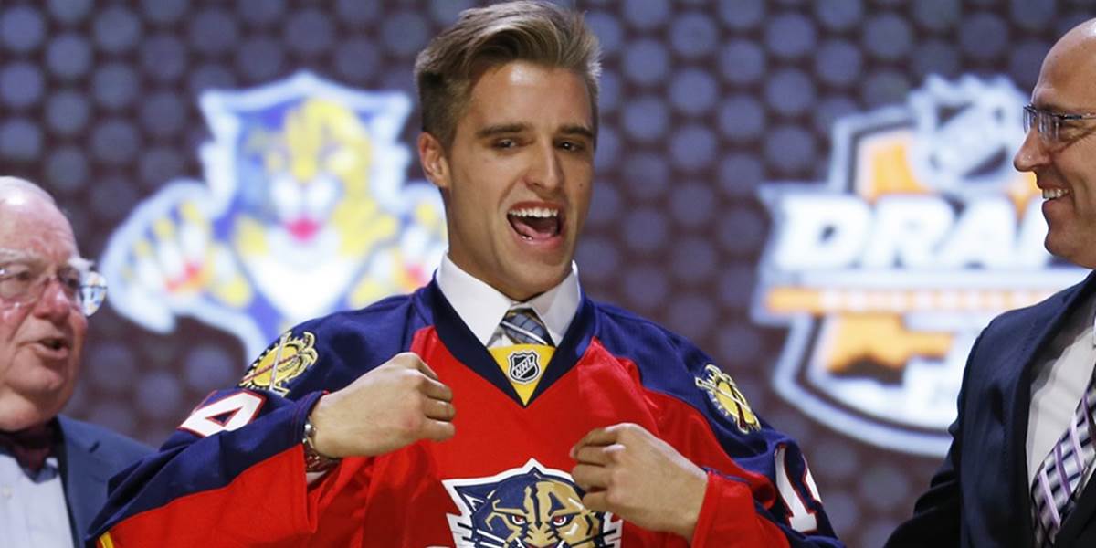 NHL: Draftová jednotka Ekblad s nováčikovskou zmluvou na Floride