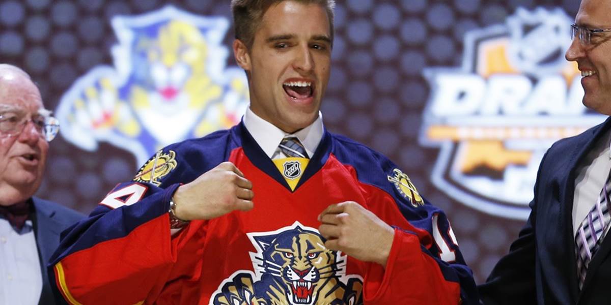 NHL: Florida podpísala zmluvu s draftovou jednotkou Ekbladom