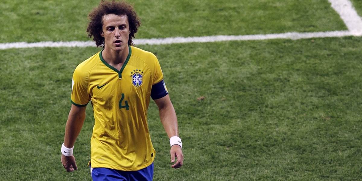 David Luiz pre zranenie kolena nedohral proti Kolumbii
