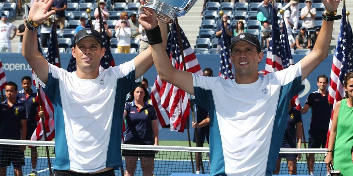 US Open: Bratia Bryanovci triumfovali vo finále mužskej štvorhry