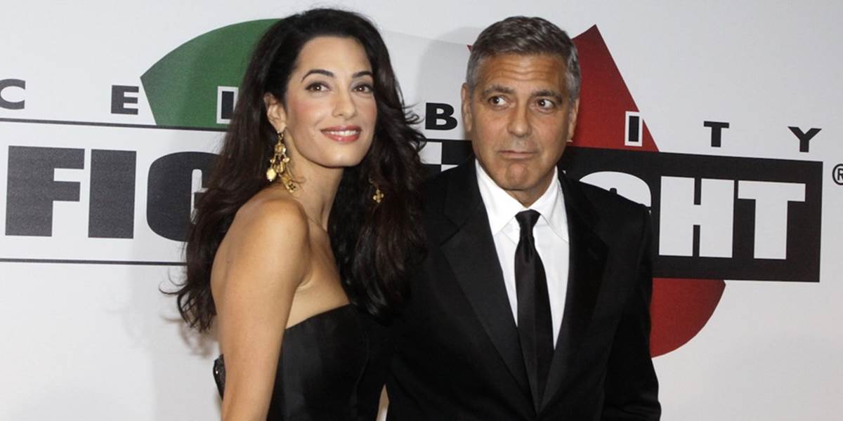 George Clooney a Amal Alamuddin sa zosobášia v Benátkach