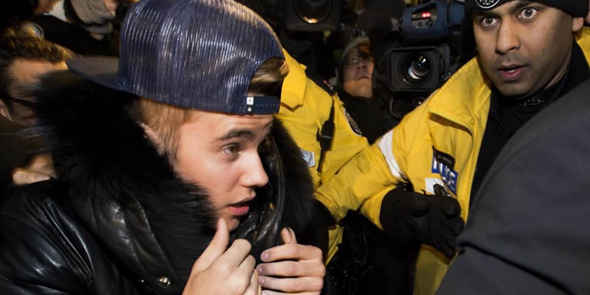 Justina Biebera nebudú súdiť za napadnutie vodiča limuzíny