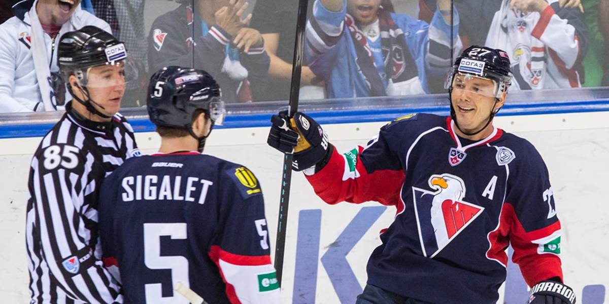 KHL: Slovanistov tešia body, ale stále je iba začiatok sezóny