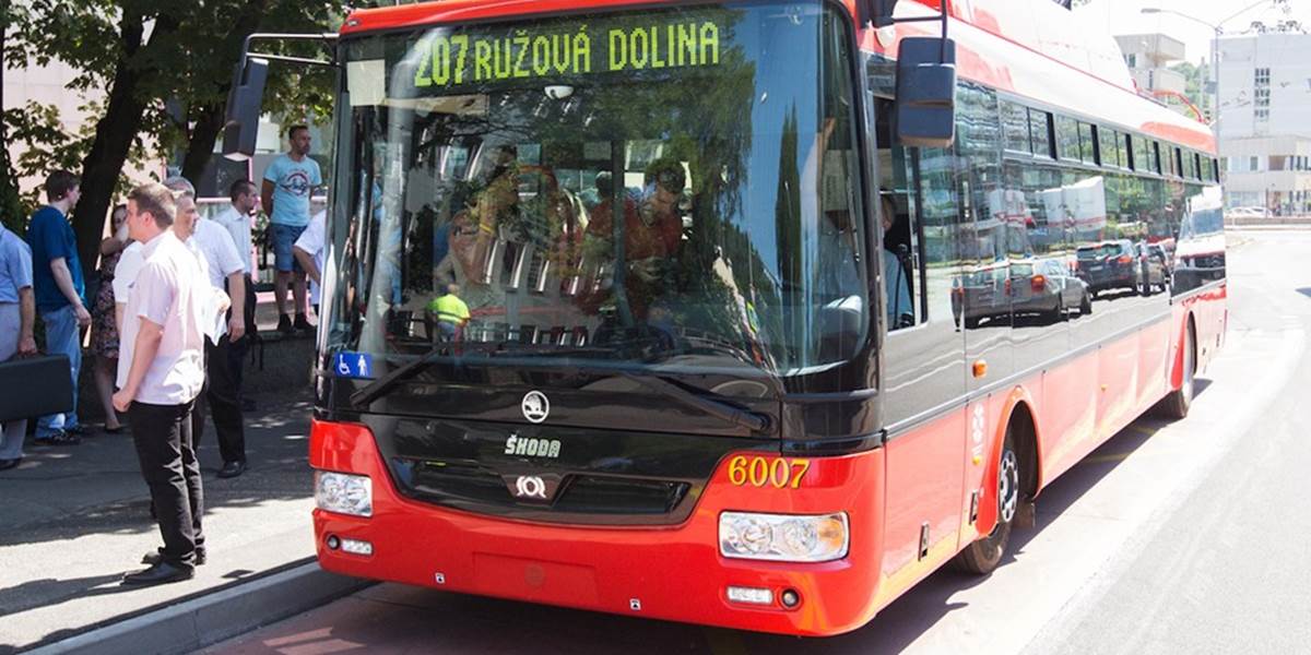 Bratislavský vodiči môžu v spojoch MHD cestovať týždeň zadarmo