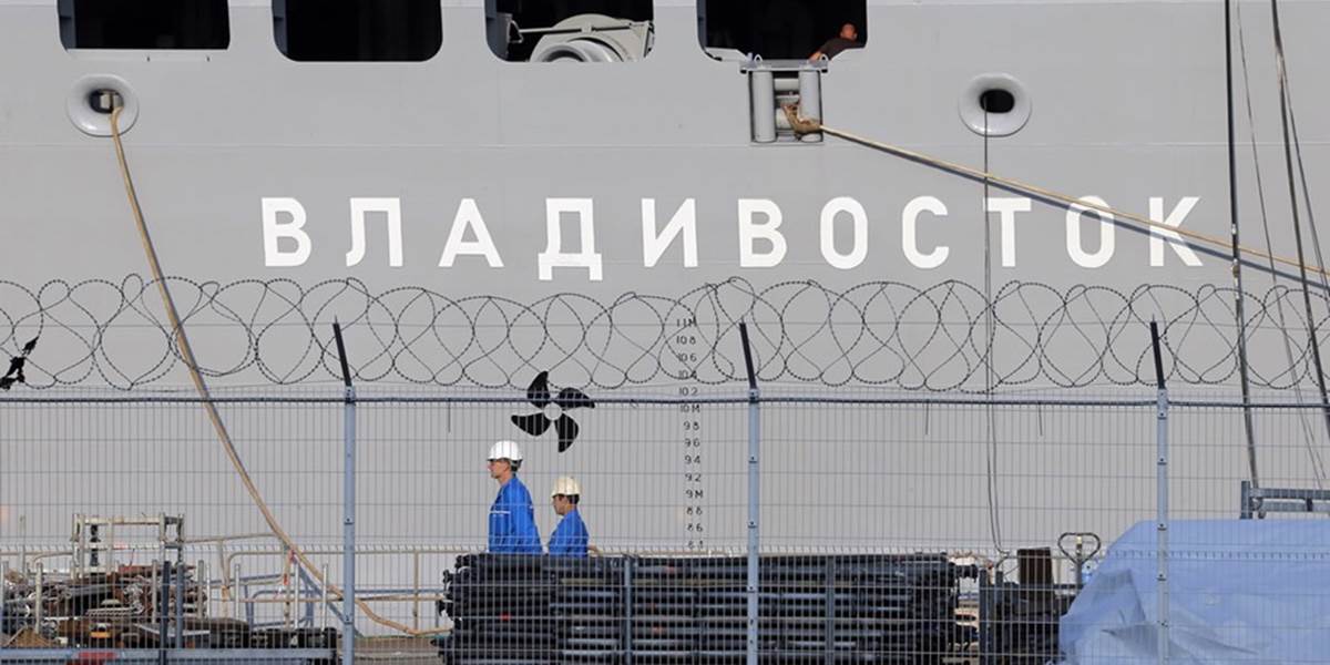 Testovaciu plavbu lode Vladivostok určenej pre Rusko odložili