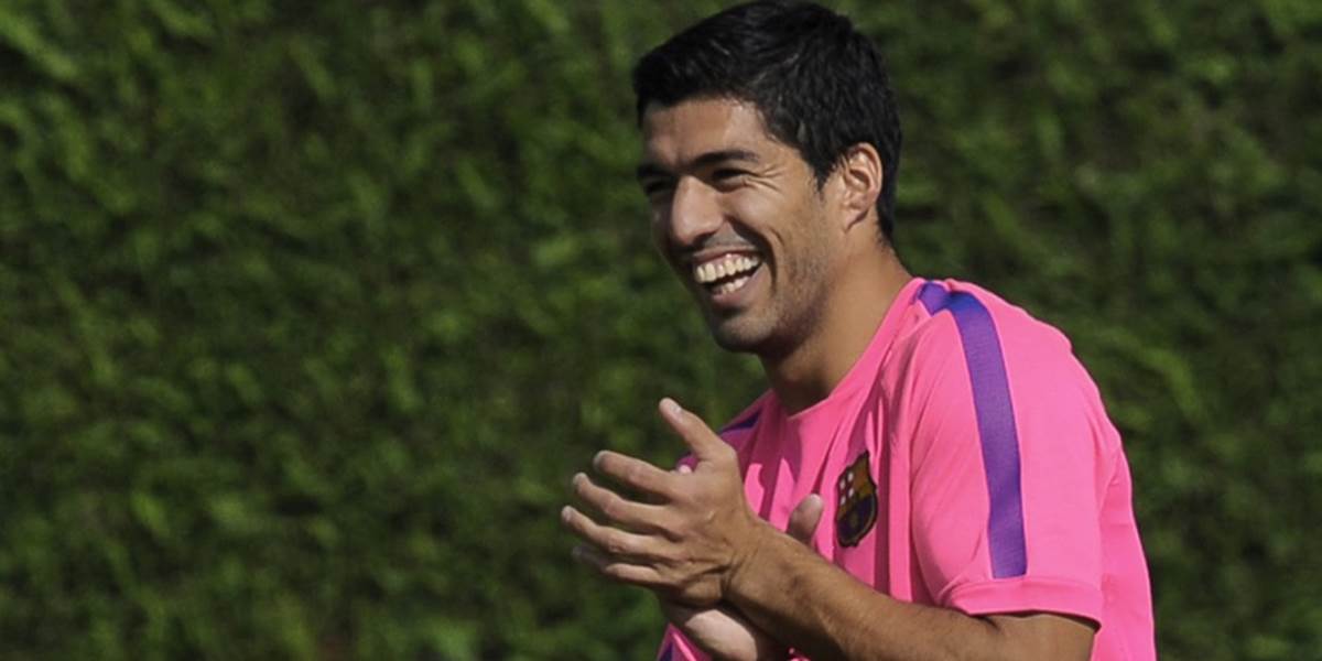Suárezov súťažný debut za FC Barcelona asi v El Clásicu