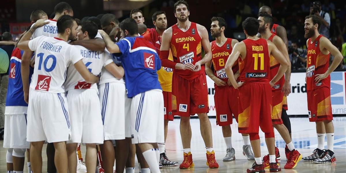 MS v basketbale: Francúzi šokujúco vyradili Španielov
