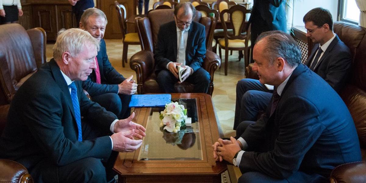 Zástupcovia obchodníkov na Slovensku sa stretli s prezidentom Andrejom Kiskom