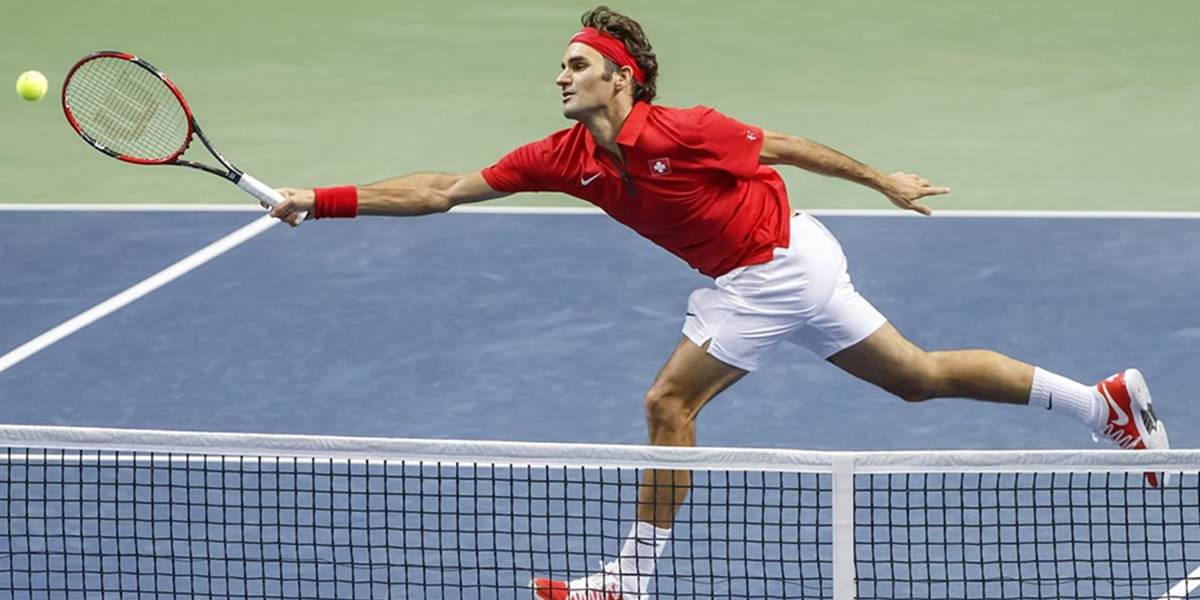 Davis Cup: Federer a Wawrinka nezaváhali, Švajčiari vedú 2:0