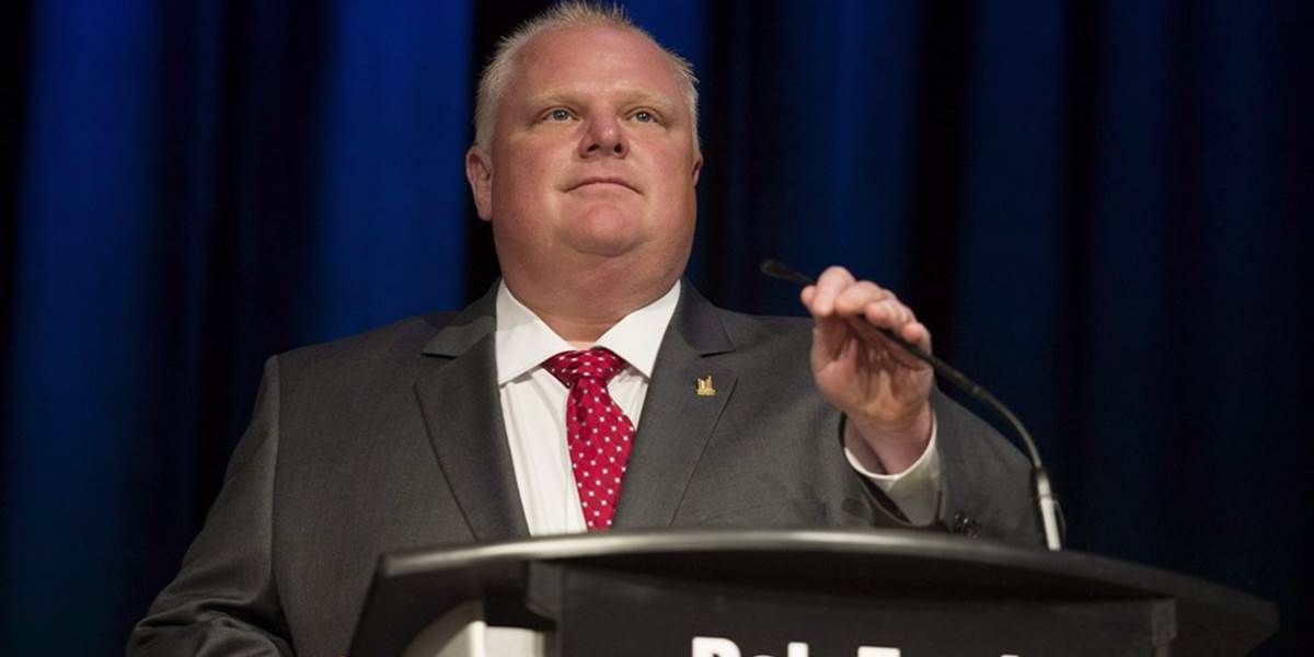 Milovník cracku Rob Ford už nebude kandidovať za starostu Toronta: Má rakovinu!