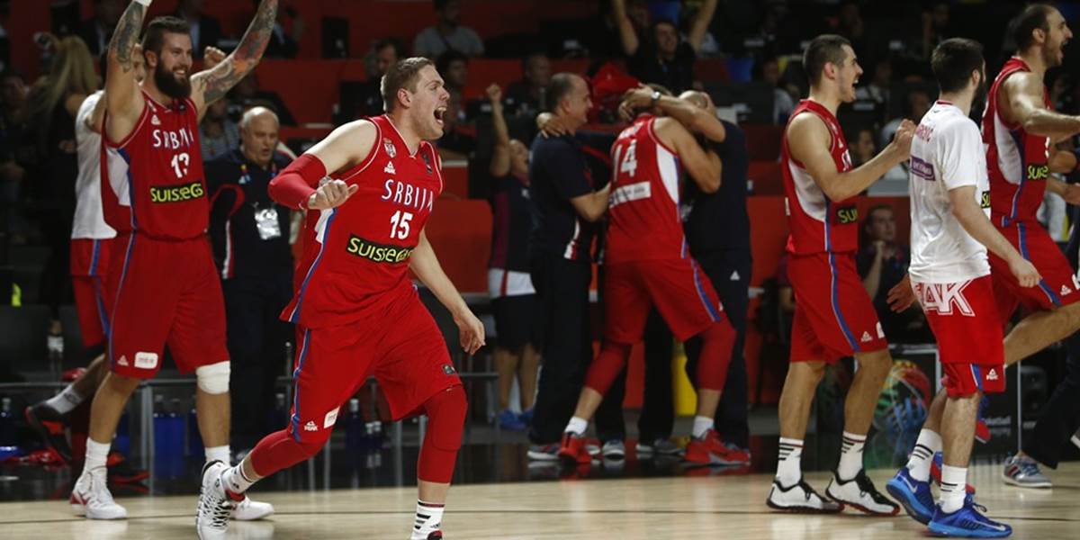 MS v basketbale: Vo finále vyzvú favorita USA Srbi po triumfe nad Francúzskom