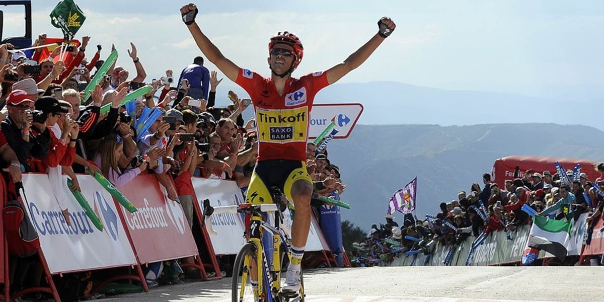 Contador tretí raz víťazom Vuelty, časovka pre Maloriho
