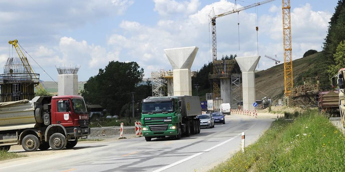 NKÚ preverí výstavbu diaľnic a rýchlociest za posledné tri roky