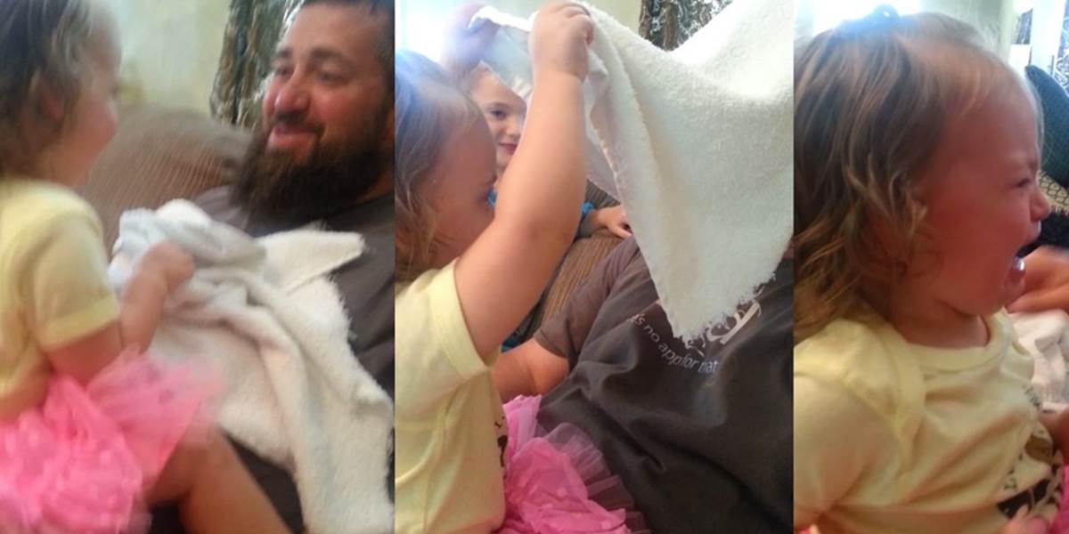 VIDEO Vtipná rodinná dráma: Otec sa oholil, dcérke spôsobil najväčší šok v živote!