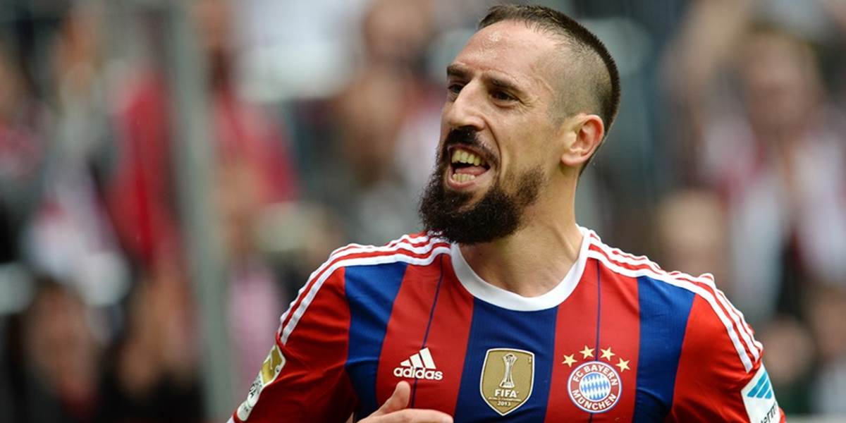 LM: Ribery v opatere lekárov, proti Manchestru City nenastúpi