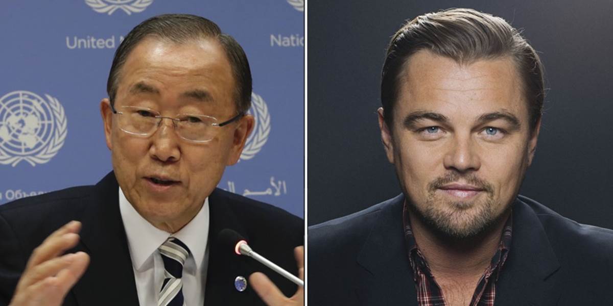 OSN: Pan Ki-mun vymenoval Leonarda DiCapria za posla mieru