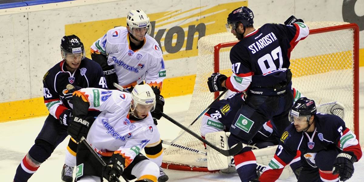KHL: Slovan nezvládol domáci zápas s Čerepovcom