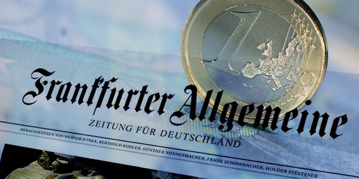 Denník Frankfurter Allgemeine Zeitung zruší 200 pracovných miest