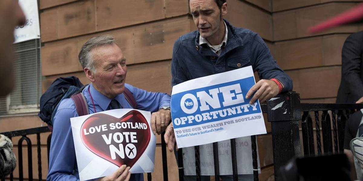 Odporcovia suverenity Škótska majú štvorpercentný náskok