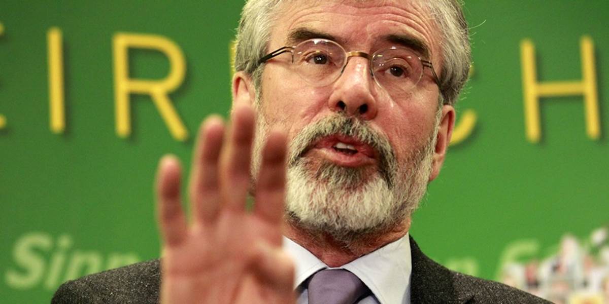 Líder írskej strany Sinn Féin vyzval na vypísanie referenda o zjednotení ostrova