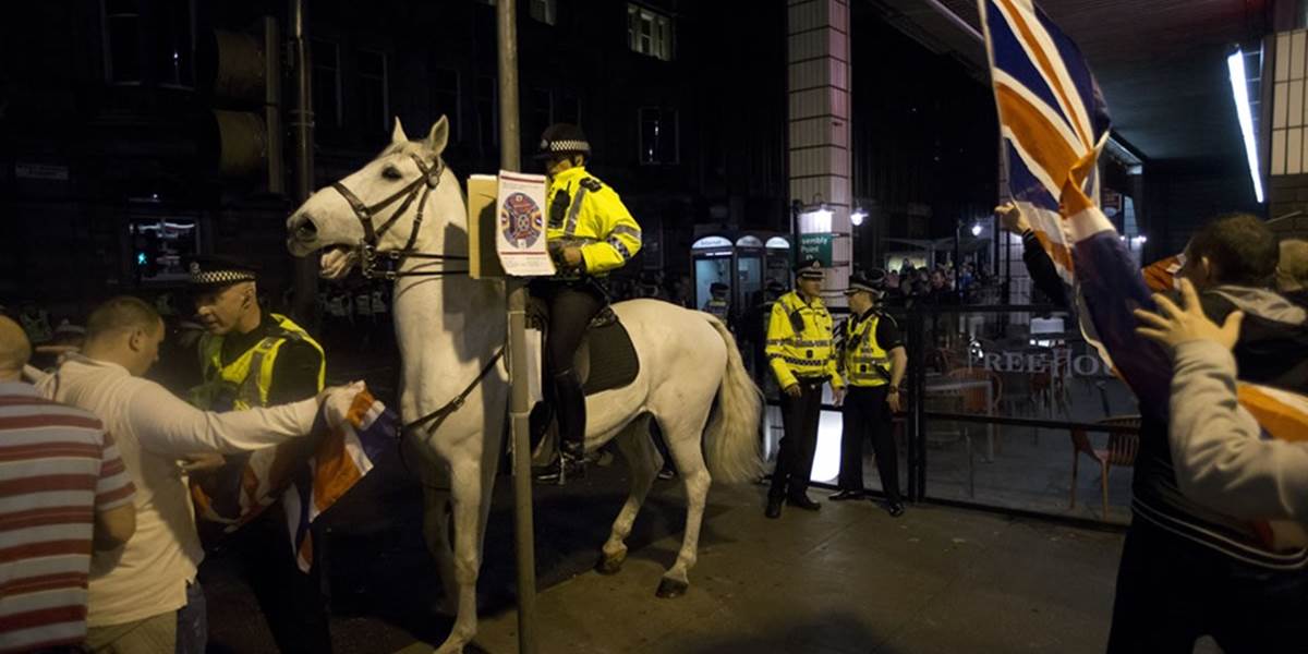 Po potýčkach v Glasgowe po referende zatkli šesť ľudí