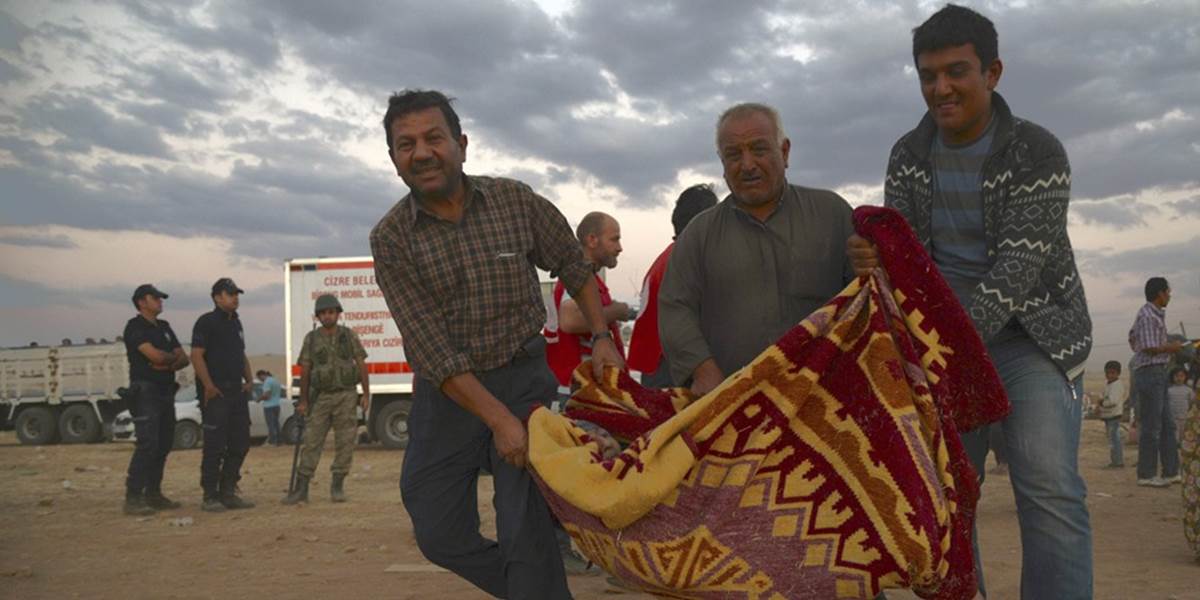 Cez hranice prešlo zo Sýrie do Turecka už viac než 130-tisíc Kurdov