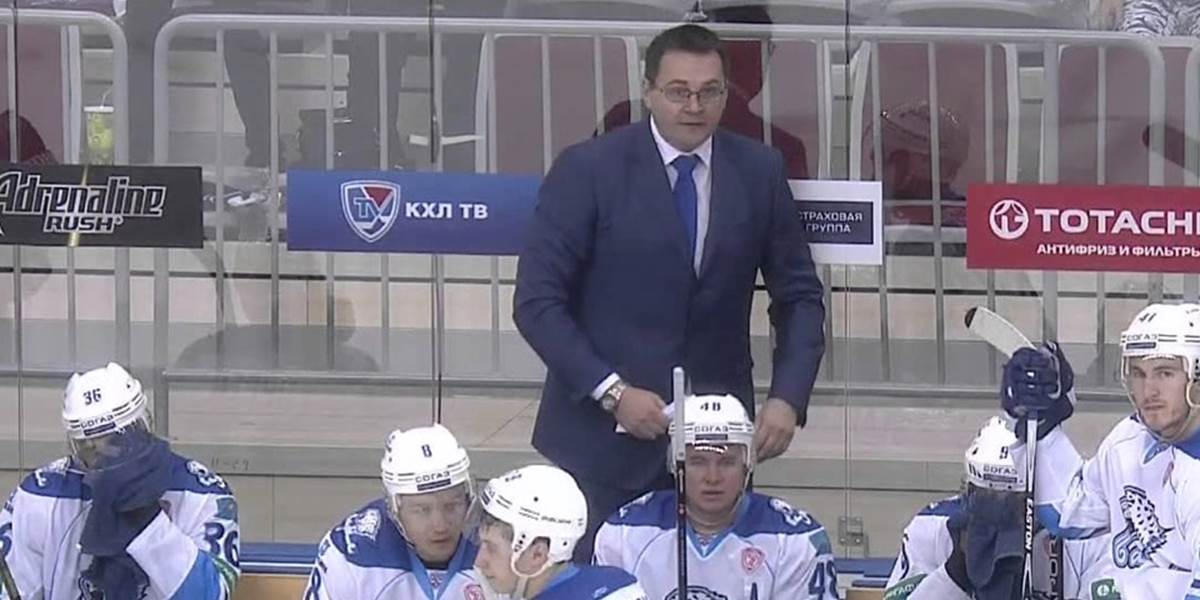 KHL: Barys požiadal o skrátenie trestu pre kouča Nazarova