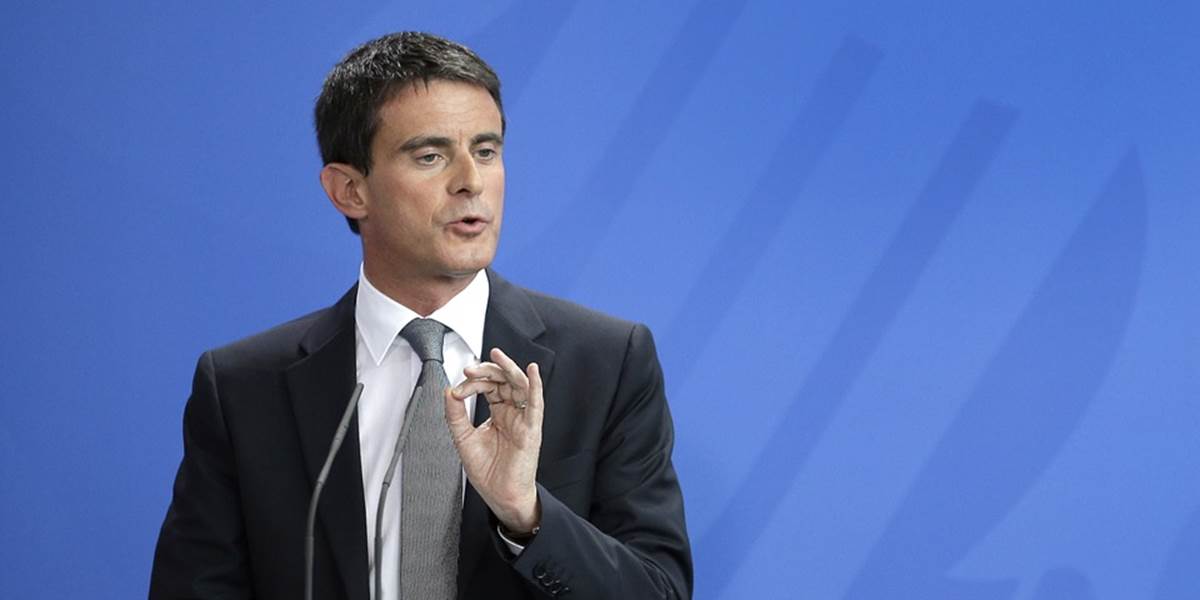 Francúzsky premiér Manuel Valls víta oslabenie eura