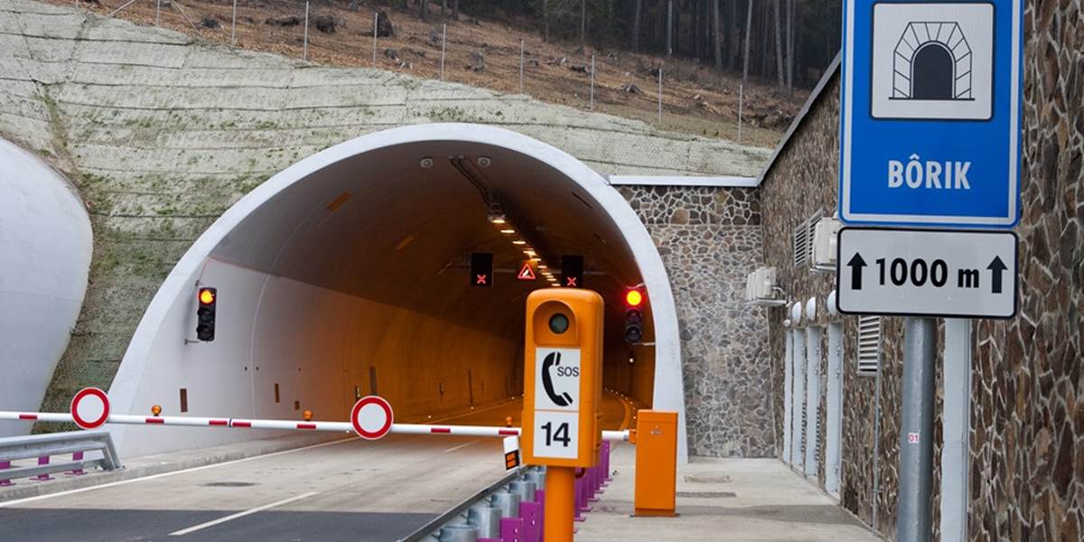 Údržba tunela Bôrik a podjazdu Lučivná môžu stáť 2,8 mil. eur