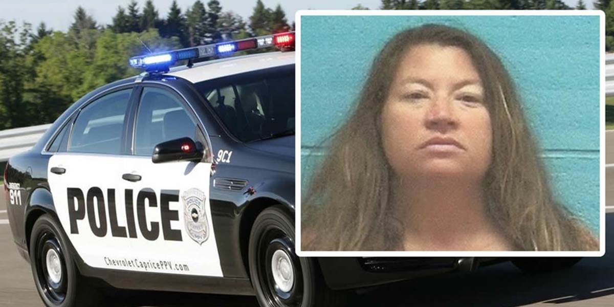 Zatknutá žena rozhrýzla poťahy v policajnom aute