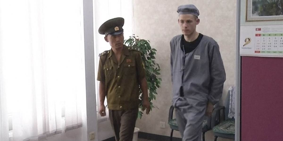 Odsúdený Američan nastúpil na nútené práce v KĽDR