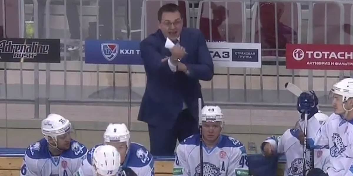 KHL: Nazarov chce byť v Čeľabinsku na striedačke Barysu