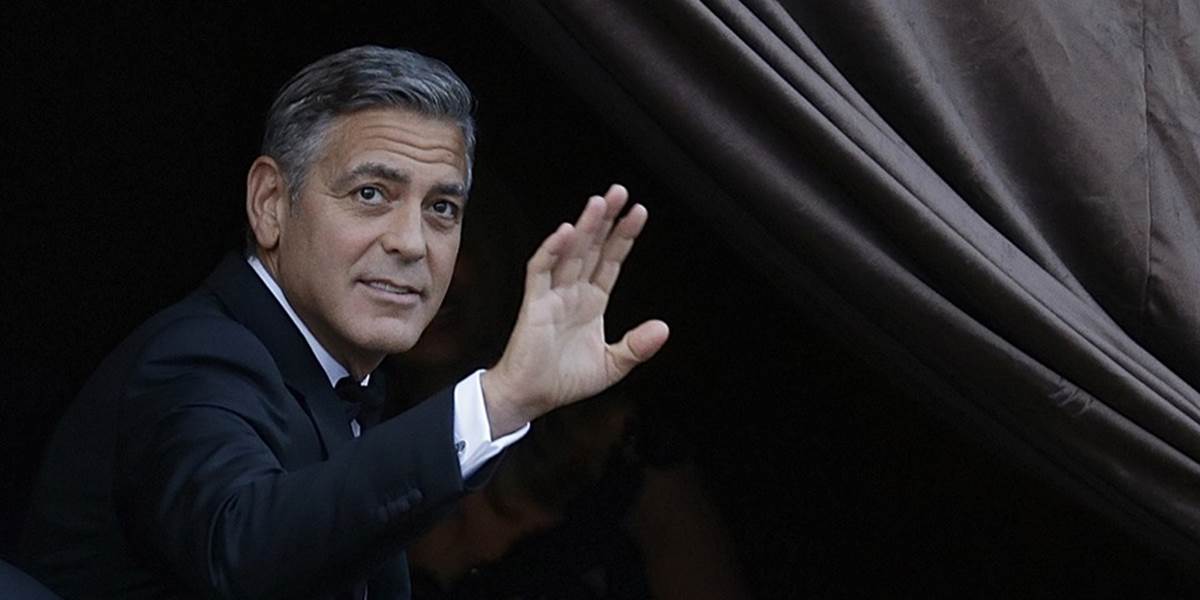 George Clooney sa v Benátkach oženil s právničkou Alamuddinovou