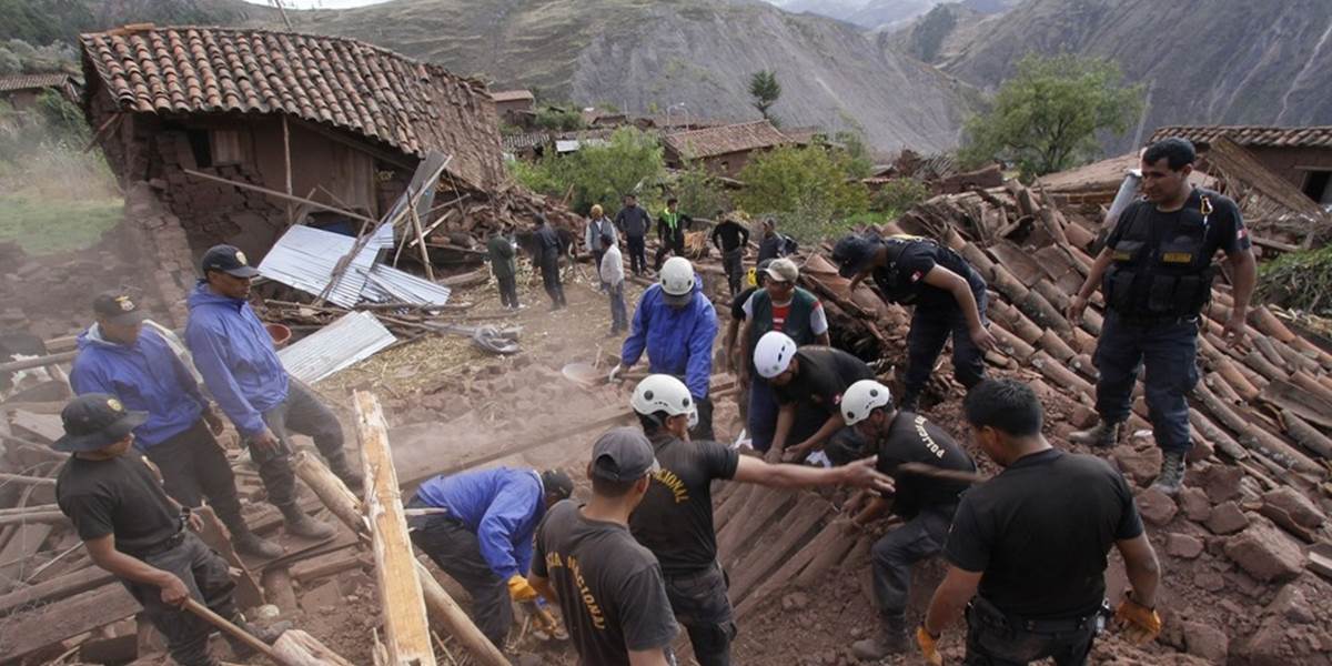 Zemetrasenie v Peru zabilo najmenej 8 ľudí
