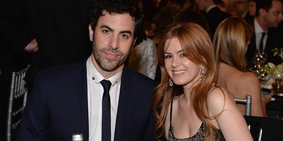 Sacha Baron Cohen a Isla Fisher budú mať tretie dieťa