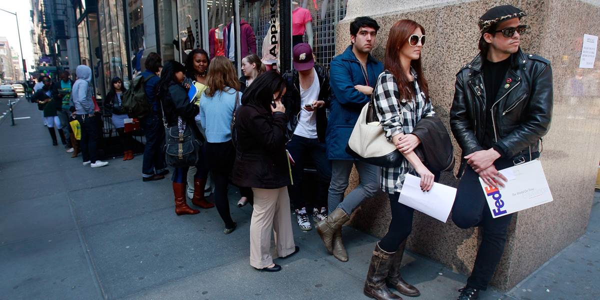 Nezamestnanosť v USA klesla na 6-ročné minimum 5,9 %